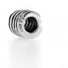 Pandora Unique SILVER & CLEAR ZIRCONIA SWIRL WRAP Charm- 790182CZ RRP£65!!!