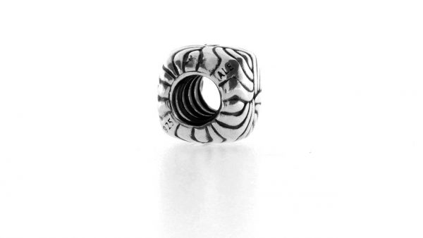 Genuine Pandora Silver 925 ALE Charm -SQUARE SWIRL- 790492 RRP£25!!!