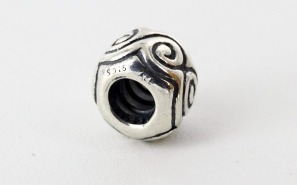 Genuine Special Retired Pandora Silver Charm ALE 925 - Swirls - 790228 RRP£35!!!