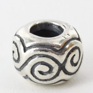 Genuine Special Retired Pandora Silver Charm ALE 925 - Swirls - 790228 RRP£35!!!