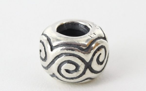 Genuine Special Retired Pandora Silver Charm ALE 925 - Swirls - 790228 RRP£35!!!