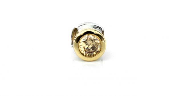 Genuine Pandora 925 Silver and 14k Gold Charm - Citrine - 790391CCZ RRP£175!!!