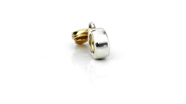 Genuine Pandora Silver 925 ALE Charm with 14ct Gold - Hat - 790118 RRP £95!!!
