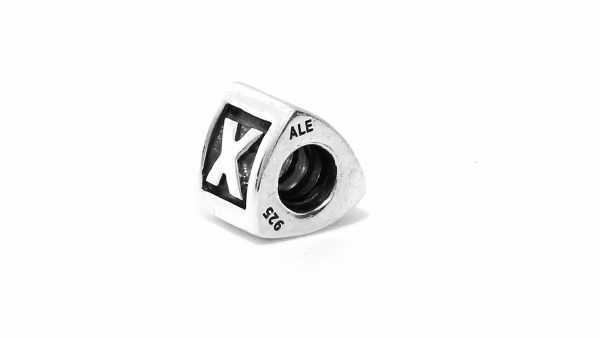 Genuine Pandora Silver 925 ALE Charm - Letter X - 790323X - RRP£30!!!