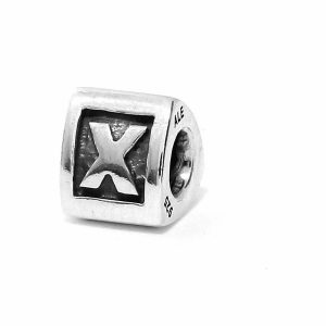 Genuine Pandora Silver 925 ALE Charm - Letter X - 790323X - RRP£30!!!