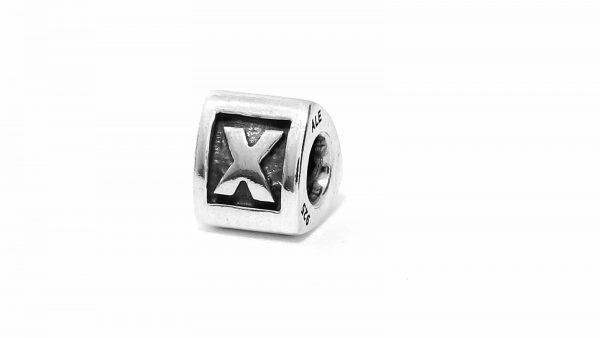 Genuine Pandora Silver 925 ALE Charm - Letter X - 790323X - RRP£30!!!