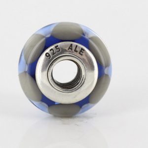 PANDORA Unique Blue Captivating Murano Glass Charm 925 ALE 790637- RRP£45!!!!