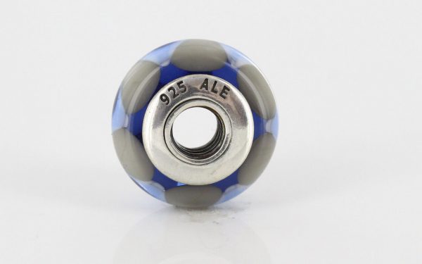 PANDORA Unique Blue Captivating Murano Glass Charm 925 ALE 790637- RRP£45!!!!