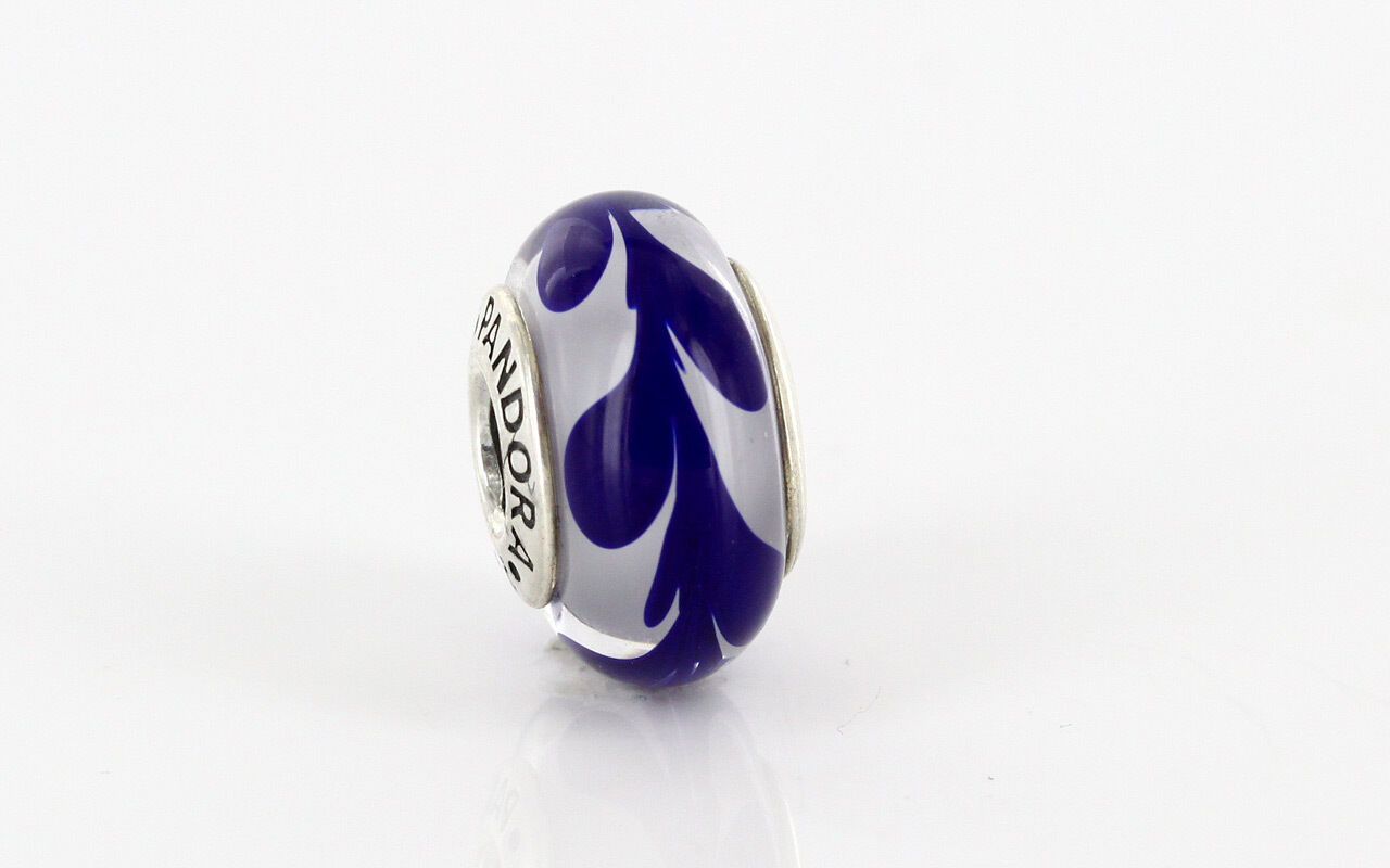 Pandora blue swirls charm sale