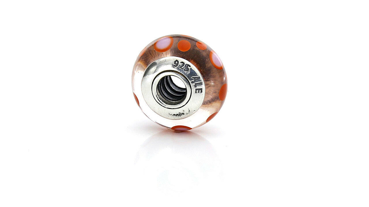 63902 RRP£45!!! GENUINE TROLLBEADS FACETED MURANO CHARM-SPECIAL BEAD 