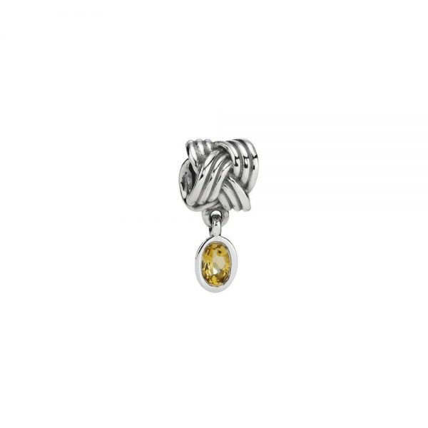 Pandora SILVER AND 925 ALE BEER QUARTZ TIED TOGETHER CHARM - 790476BQ RRP£65!!!