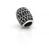 Pandora Silver S925 ALE Unique Charm - BLACK PAVÉ HEART CHARM - 791052NCK RRP£55!!!