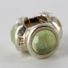 Pandora Silver 925 ALE Charm Natural Light Quartz - Prehnite - 790351PR RRP£65!!!