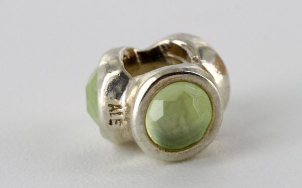 Pandora Silver 925 ALE Charm Natural Light Quartz - Prehnite - 790351PR RRP£65!!!