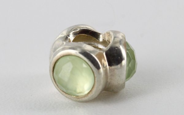 Pandora Silver 925 ALE Charm Natural Light Quartz - Prehnite - 790351PR RRP£65!!!