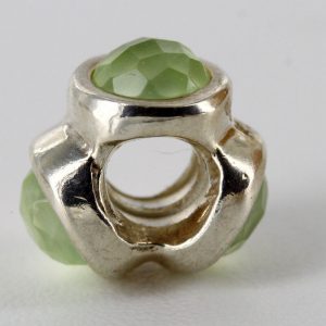 Pandora Silver 925 ALE Charm Natural Light Quartz - Prehnite - 790351PR RRP£65!!!