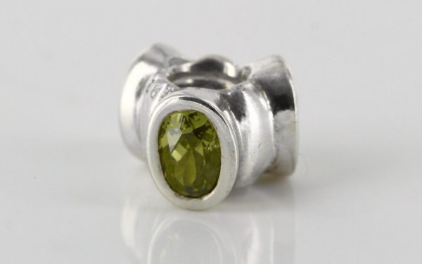 Pandora Genuine 925 ALE Charm Green Zirconia "CAT'S EYE" -790289GCZ RRP£65!!!