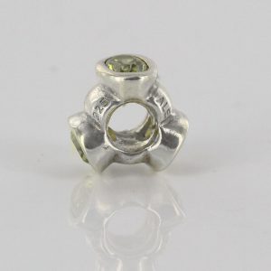 Pandora Genuine 925 ALE Charm Green Zirconia "CAT'S EYE" -790289GCZ RRP£65!!!