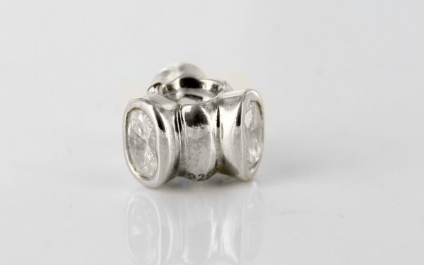 Pandora Charm - Silver Cubic Zirconia "CAT'S EYE " RETIRED! - 790289CZ RRP£65!!!