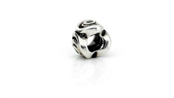 PANDORA Authentic Silver and Green Zirconia Spirals Charm 790318CZP RRP£55!!!