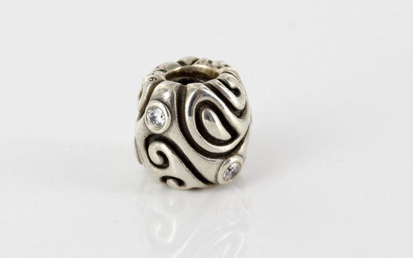 Genuine Pandora 925 ALE Silver Zirconia "DAY DREAM" Charm - 790548CZ RRP£65!!!