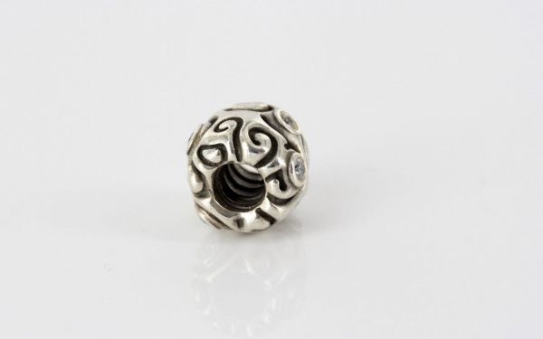 Genuine Pandora 925 ALE Silver Zirconia "DAY DREAM" Charm - 790548CZ RRP£65!!!