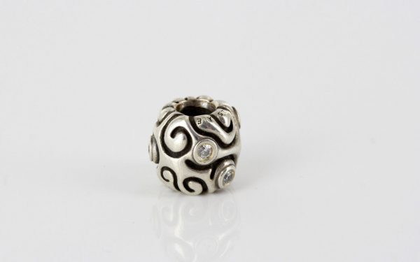 Genuine Pandora 925 ALE Silver Zirconia "DAY DREAM" Charm - 790548CZ RRP£65!!!