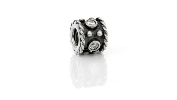 Genuine Pandora 925 ALE Unique Silver Charm - Oxy Crown - 790221CZ RRP£50!!!