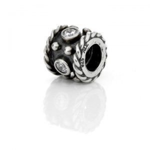 Genuine Pandora 925 ALE Unique Silver Charm - Oxy Crown - 790221CZ RRP£50!!!