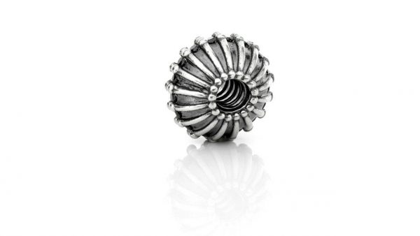 Genuine Pandora Silver Charm Retired - 790870CZK - Abstract Charm RRP£125!!!