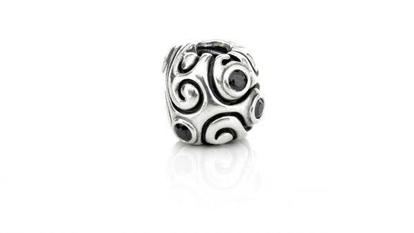 Pandora Genuine S925 ALE BLACK ZIRCONIA LARGE DAY DREAM Charm-790869CZK RRP£125!!!