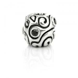 Pandora Genuine S925 ALE BLACK ZIRCONIA LARGE DAY DREAM Charm-790869CZK RRP£125!!!