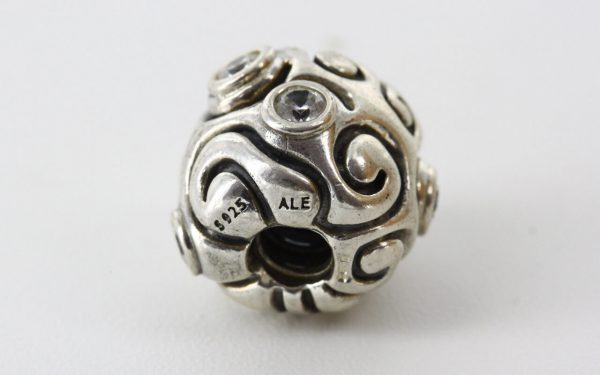 Pandora Silver S925 ALE White ZIRCONIA LARGE DAY DREAM Charm - 790869CZ RRP£125!!!