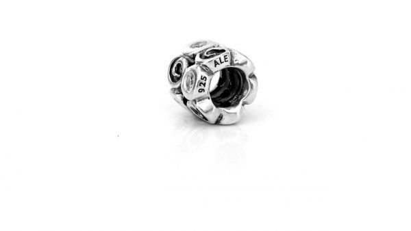 Pandora Genuine 925 ALE Silver ZIRCONIA OCEAN WAVE Charm - 790369CZ RRP£65!!!