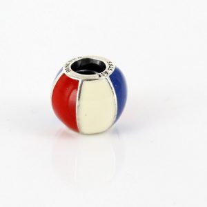 PANDORA Genuine S925 ALE Silver Enamel Beach Ball Charm 791146ENMX RRP£55!!!