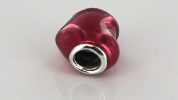 PANDORA S925 ALE Genuine Unique HEART BEAT SILVER CHARM 791814EN62 RRP£50!!!