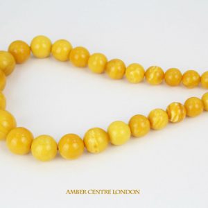 Antique German Konigsberg Butterscotch Baltic Amber Necklace A0608 RRP£12500!!!