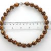 German Baltic Amber Beads Mosaic Unique designer Genuine - A0044 RRP£220!!!