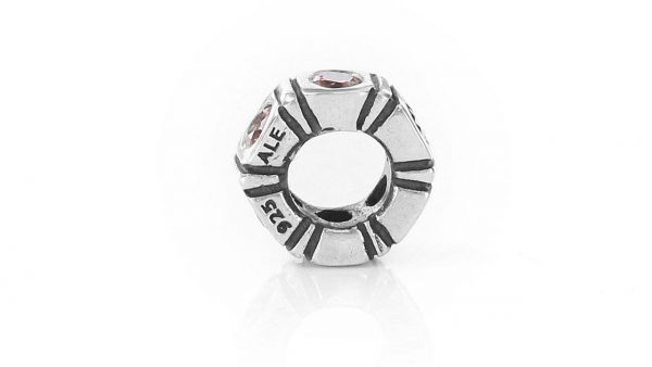 Pandora Genuine 925 ALE Silver BROWN NORTHERN LIGHT SPACER -790368BCZ RRP£45!!!