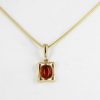 Italian Handmade Unique German Baltic Amber Pendant in 9ct solid Gold -GP0163 RRP£245!!!