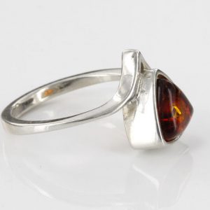 ITALIAN MADE GERMAN BALTIC AMBER RING 925 SILVER - SR014 RRP£40!!!