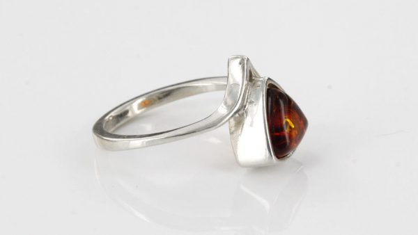 ITALIAN MADE GERMAN BALTIC AMBER RING 925 SILVER - SR014 RRP£40!!!