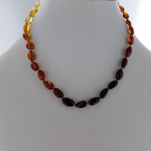 Teething Baby/Child Necklace Genuine Natural Multicolored Baltic Amber A09268 RRP£25!!!