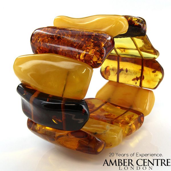 German Baltic Amber Healing Handmade Bracelet Genuine Amber W023 RRP£1275!!!