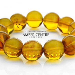 Mexican/Dominican Genuine Healing Amber Bracelet 100% Natural W047 RRP £1000!!!