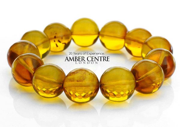 Mexican/Dominican Genuine Healing Amber Bracelet 100% Natural W047 RRP £1000!!!