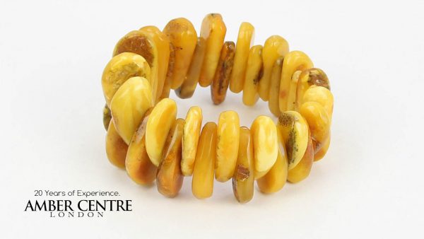 German Antique Butterscotch Baltic Amber Healing Bracelet W012 RRP£1495!!