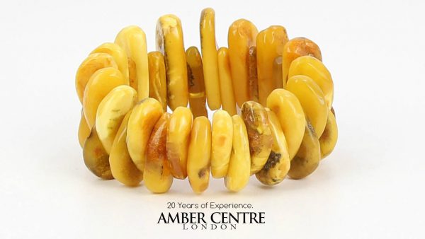 German Antique Butterscotch Baltic Amber Healing Bracelet W012 RRP£1495!!