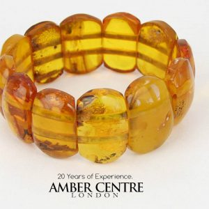 German Baltic Amber Healing Handmade Bracelet Genuine Amber W013 RRP£695!!!