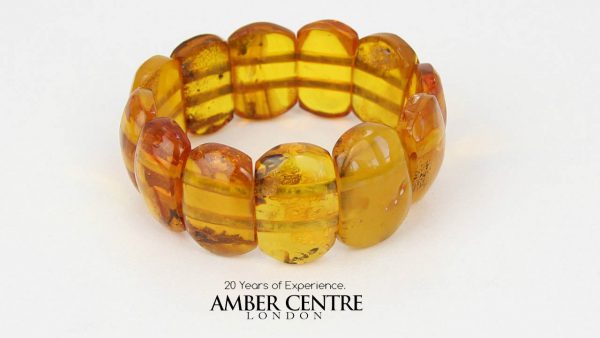 German Baltic Amber Healing Handmade Bracelet Genuine Amber W013 RRP£695!!!